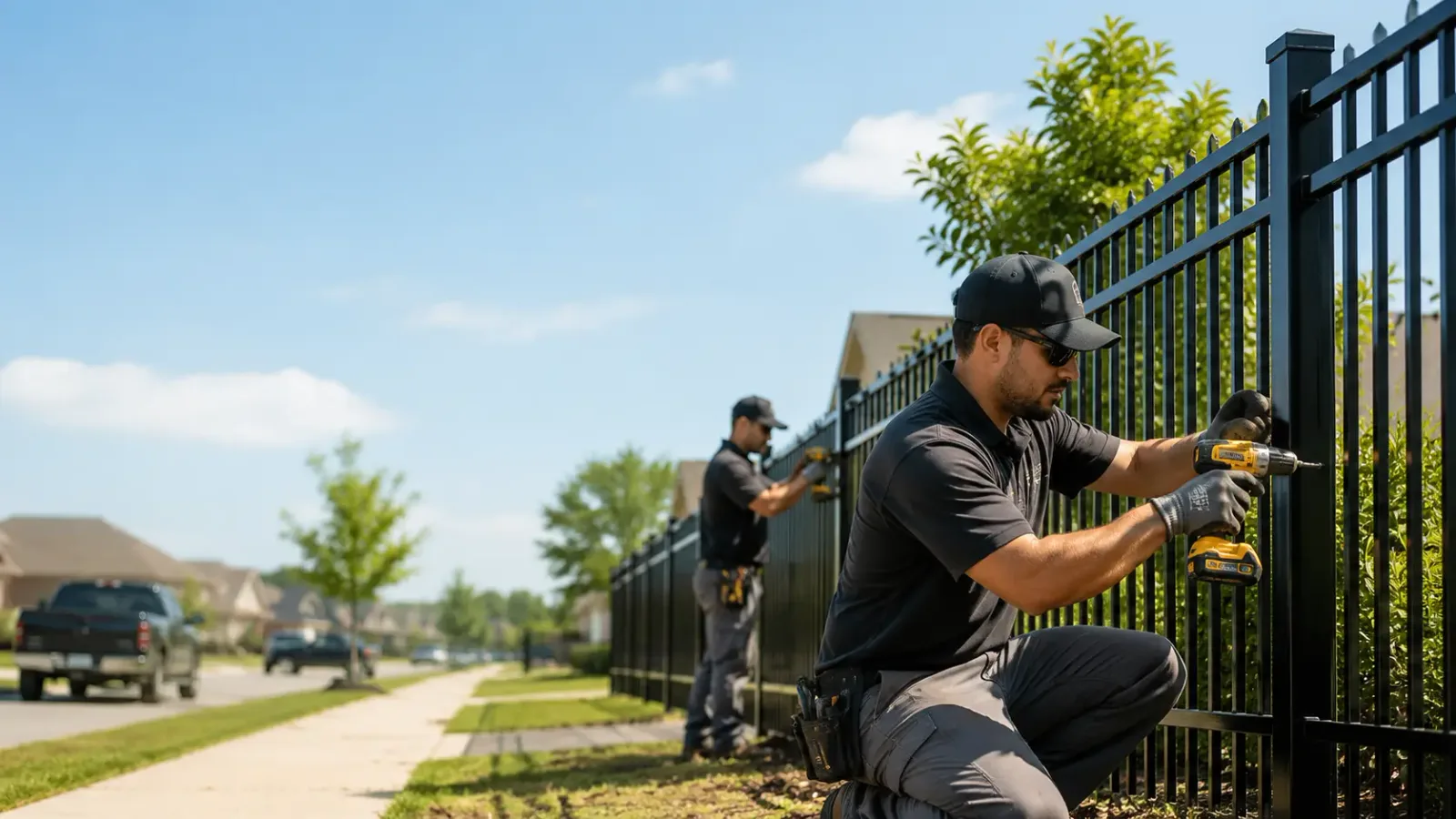 Metal Fence Installation in Seaman, OH